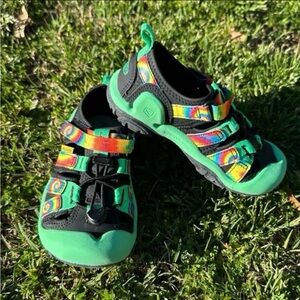 KEEN Toddler Kids | Size 10 | Tie Dye Green Sandals